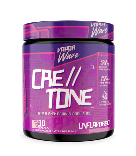 CRE // TONE: Creatine x Ketones