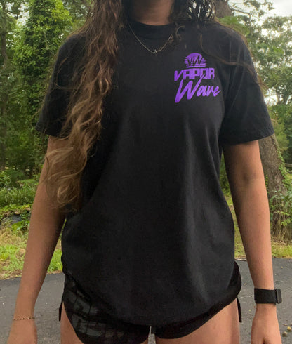 VaporWave Classic Tee - Neon Violet