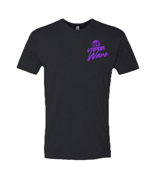 VaporWave Classic Tee - Neon Violet
