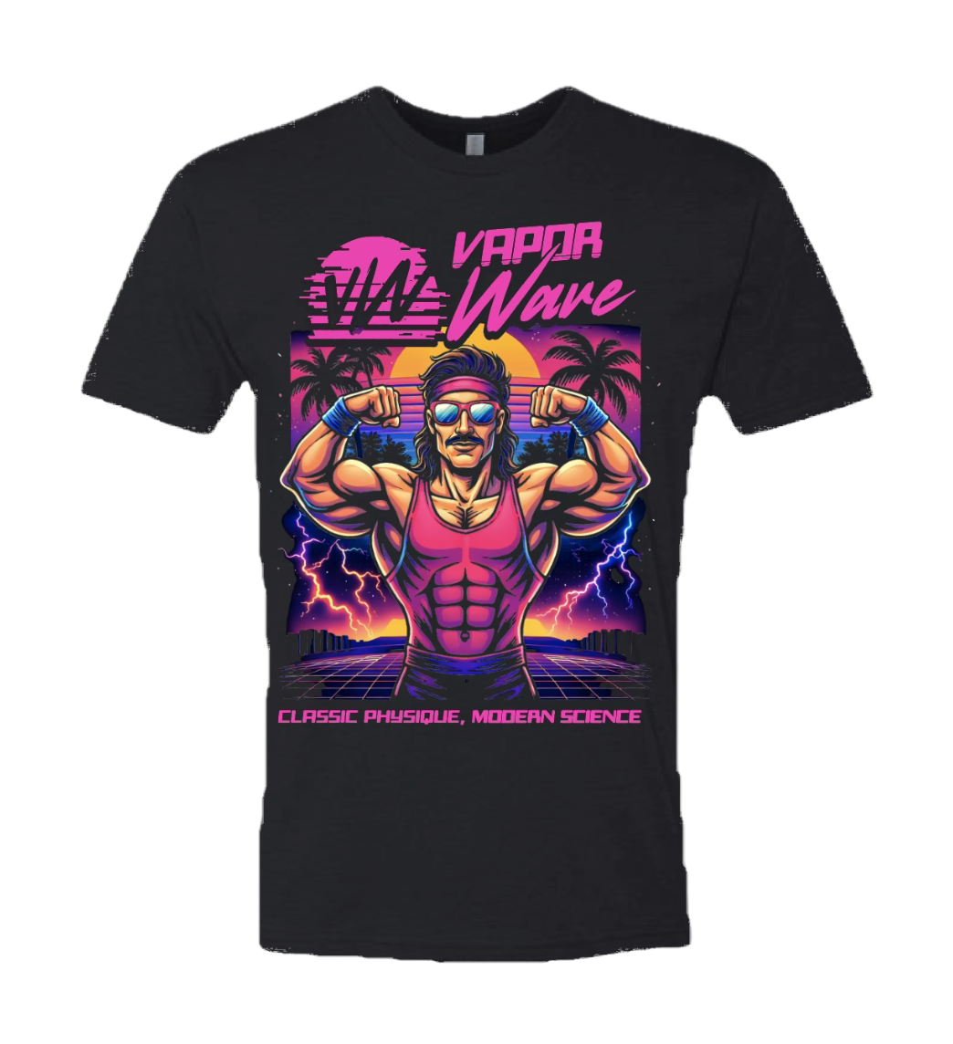 VaporWave Classic Tee - Retro Launch Edition